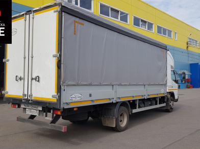 Рис. 12 Наши проекты: Пневмоподвеска на ﻿Mitsubishi Canter Euro 5 - Этапы установки