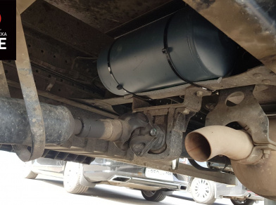 Рис. 18 Наши проекты: Пневмоподвеска на ﻿Mitsubishi Canter Euro 5 - Этапы установки