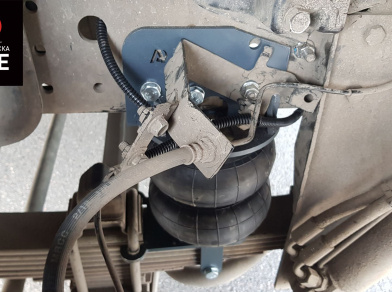 Рис. 44 Наши проекты: Пневмоподвеска на ﻿Mitsubishi Canter Euro 5 - Этапы установки