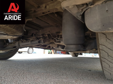 Рис. 11 Наши проекты: Пневмоподвеска на ﻿Peugeot Traveller - Этапы установки