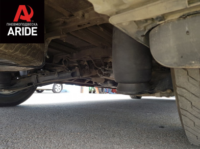 Рис. 12 Наши проекты: Пневмоподвеска на ﻿Peugeot Traveller - Этапы установки