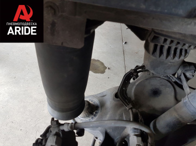 Рис. 5 Наши проекты: Пневмоподвеска на ﻿Peugeot Traveller - Этапы установки