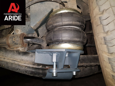 Рис. 5 Наши проекты: Пневмоподвеска на ﻿ГАЗ (GAZ) Газель NEXT для грузоподъемности - Этапы установки