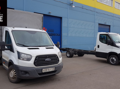 Наши проекты: Пневмоподвеска на Ford Transit RWD для комфорта - Этапы установки от компании «ARIDE». Доступные цены, гарантия, для заказа и получения консультации звоните 8 (800) 707-52-13. Рис. 1 Наши проекты: Пневмоподвеска на Ford Transit RWD для комфорта - Этапы установки