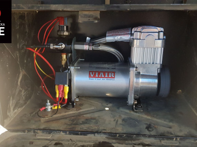 Рис. 9 Наши проекты: Пневмоподвеска на ﻿Mitsubishi Canter - Этапы установки