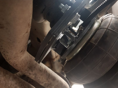 Рис. 14 Наши проекты: Пневмоподвеска на ﻿Dodge Ram 1500 - Этапы установки