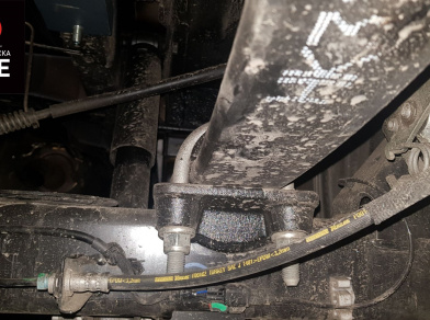 Рис. 3 Наши проекты: Пневмоподвеска на ﻿Ford Transit FWD - Этапы установки