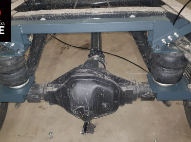 Рис. 10 Наши проекты: Пневмоподвеска на ﻿Iveco Daily 50C для усиления - Этапы установки