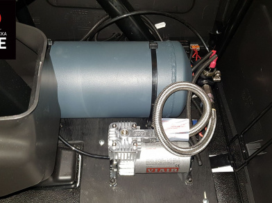 Рис. 17 Наши проекты: Пневмоподвеска на ﻿Iveco Daily 50C для усиления - Этапы установки