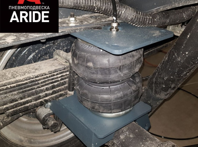 Рис. 27 Наши проекты: Пневмоподвеска на ﻿Iveco Daily 50C для усиления - Этапы установки