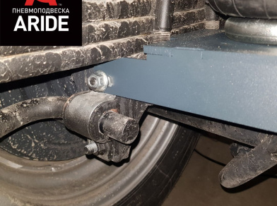 Рис. 28 Наши проекты: Пневмоподвеска на ﻿Iveco Daily 50C для усиления - Этапы установки