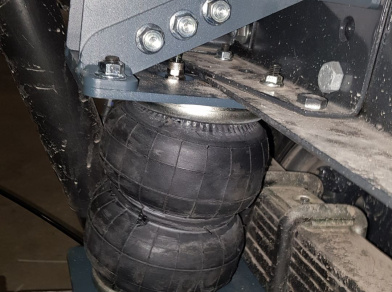 Рис. 5 Наши проекты: Пневмоподвеска на ﻿Iveco Daily 50C для усиления - Этапы установки