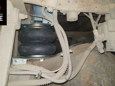 Рис. 4 Наши проекты: Пневмоподвеска на ﻿ГАЗ (GAZ) Газон NEXT 2016 года - Этапы установки