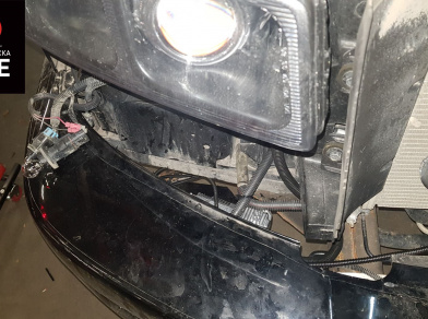 Рис. 4 Наши проекты: Пневмоподвеска на ﻿GMC Savanna 2500 - Этапы установки