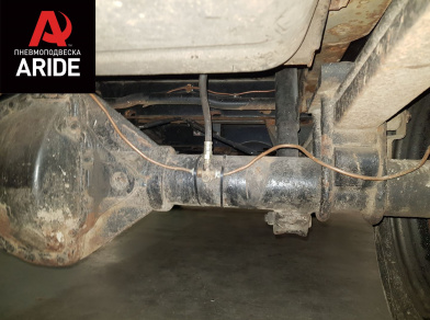 Рис. 32 Наши проекты: Пневмоподвеска на ﻿Iveco Daily 70C для грузоподъемности - Этапы установки