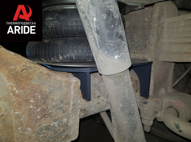 Рис. 8 Наши проекты: Пневмоподвеска на ﻿Iveco Daily 70C для грузоподъемности - Этапы установки