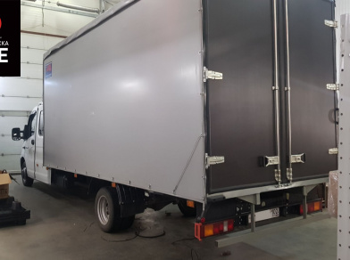 Рис. 2 Наши проекты: Пневмоподвеска на ﻿﻿ГАЗ (GAZ) Газель NEXT доработка пневмоподвески - Этапы установки