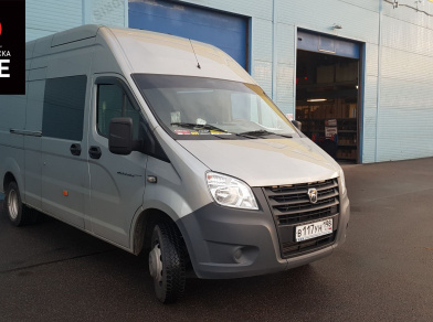 Рис. 7 Наши проекты: Пневмоподвеска на ﻿﻿ГАЗ (GAZ) Газель NEXT 2012 года - Этапы установки