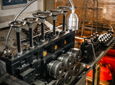 Рис. 10 Участок гибки колец