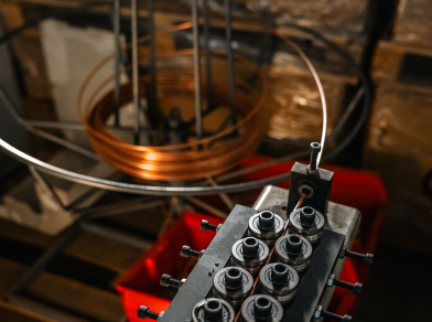 Рис. 8 Участок гибки колец