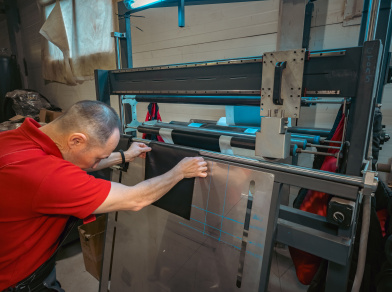 Рис. 5 Линия по производству пневмоподушек 