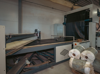 Рис. 3 Линия по производству пневмоподушек 