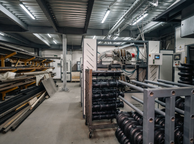 Рис. 8 Линия по производству пневмоподушек 