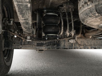 Рис. 3 Пневматические подушки на Avior V90