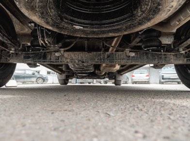 Рис. 6 Пневматические подушки на Avior V90