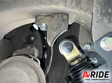 Рис. 5 Наши проекты: Подъёмная ось BPW на тормозных камерах 