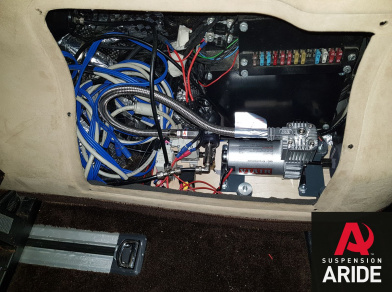 Рис. 9 Наши проекты: Пневмоподвеска на GMC Savanna - Этапы установки