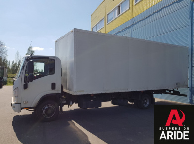 Наши проекты: Пневмоподвеска на Isuzu NQR 90 - Этапы установки от компании «ARIDE». Доступные цены, гарантия, для заказа и получения консультации звоните 8 (800) 707-52-13. Рис. 1 Наши проекты: Пневмоподвеска на Isuzu NQR 90 - Этапы установки