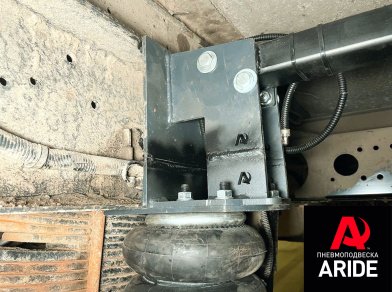 Наши проекты: Установка пневмоподвески на JAC N-80 от компании «ARIDE». Доступные цены, гарантия, для заказа и получения консультации звоните 8 (800) 707-52-13. Рис. 7 Наши проекты: Установка пневмоподвески на JAC N-80