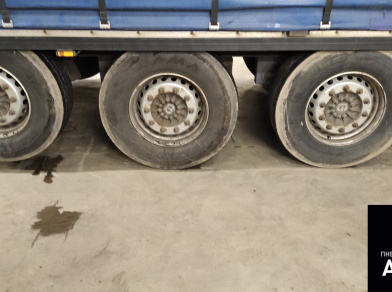 Рис. 1 Наши проекты: Установка подъёмного механизма на полуприцеп Krone