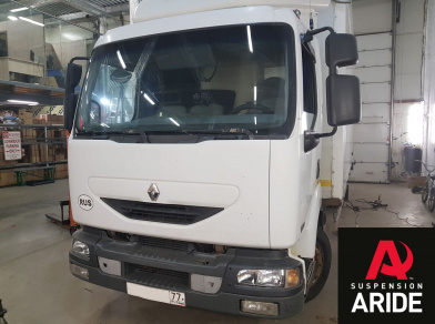 Наши проекты: Пневмоподвеска на Renault Midlum - Этапы установки от компании «ARIDE». Доступные цены, гарантия, для заказа и получения консультации звоните 8 (800) 707-52-13. Рис. 2 Наши проекты: Пневмоподвеска на Renault Midlum - Этапы установки