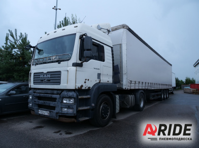 Рис. 1 Наши проекты: Механизм подъёма оси SAF Schmitz