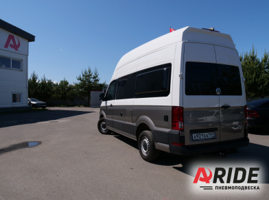 Наши проекты: Пневматические подушки на Volkswagen Crafter от компании «ARIDE». Доступные цены, гарантия, для заказа и получения консультации звоните 8 (800) 707-52-13. Рис. 2 Наши проекты: Пневматические подушки на Volkswagen Crafter