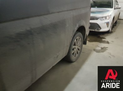 Наши проекты: Пневмоподвеска на Volkswagen Multivan - Этапы установки от компании «ARIDE». Доступные цены, гарантия, для заказа и получения консультации звоните 8 (800) 707-52-13. Рис. 9 Наши проекты: Пневмоподвеска на Volkswagen Multivan - Этапы установки