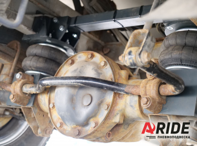 Рис. 3 Наши проекты: Пневмоподвеска на Dodge Sprinter 