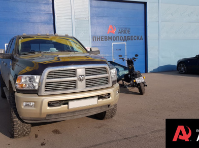Наши проекты: Пневмоподвеска на Dodge Ram 2500 для грузоперевозок - фото установки мастерами Aride от компании «ARIDE». Доступные цены, гарантия, для заказа и получения консультации звоните 8 (800) 707-52-13. Рис. 1 Наши проекты: Пневмоподвеска на Dodge Ram 2500 для грузоперевозок - фото установки мастерами Aride