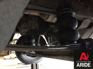 Рис. 5 Наши проекты: Пневмоподвеска на Fiat Ducato доработка пневмоподвески - Этапы установки