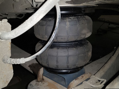 Рис. 7 Наши проекты: Пневмоподвеска на Fiat Ducato с заменой пневмы - Этапы установки