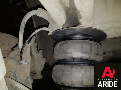 Рис. 3 Наши проекты: Пневмоподвеска на Fiat Ducato с заменой пневмы - Этапы установки