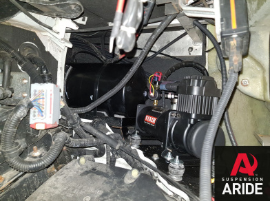 Рис. 4 Наши проекты: Пневмоподвеска на ITINEO SB 720 - Этапы установки