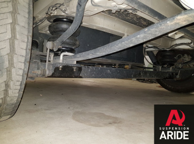 Рис. 12 Наши проекты: Пневмоподвеска на ITINEO SB 720 - Этапы установки