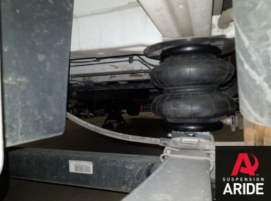 Рис. 11 Наши проекты: Пневмоподвеска на ITINEO SB 720 - Этапы установки