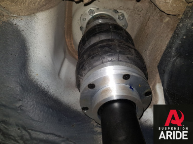 Рис. 9 Наши проекты: Пневмоподвеска на ITINEO SB 720 - Этапы установки