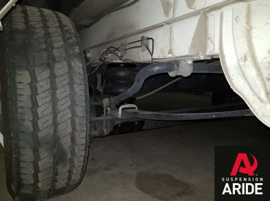 Рис. 7 Наши проекты: Пневмоподвеска на ITINEO SB 720 - Этапы установки