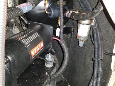 Рис. 3 Наши проекты: Пневмоподвеска на ITINEO SB 720 - Этапы установки