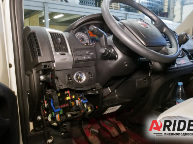 Рис. 2 Наши проекты: Пневмоподвеска на Fiat Ducato Автодом